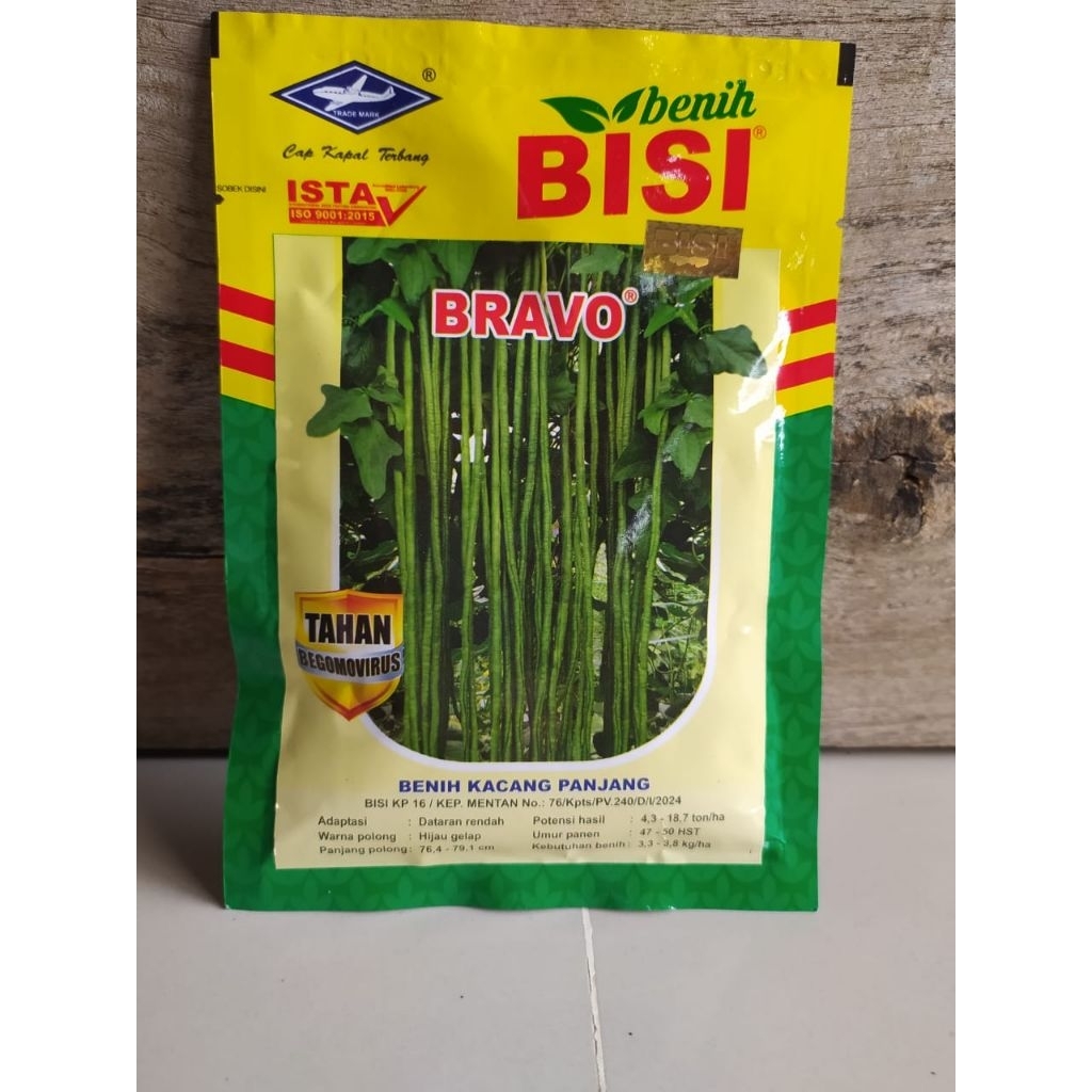 benih kacang panjang BRAVO 50gr