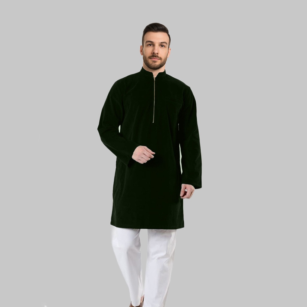 Jubah Muslim Pria Kurta Salman Baju Koko Jubah Muslim Pria Koko Pakistan Pria Muslim Baju Takwa Salm