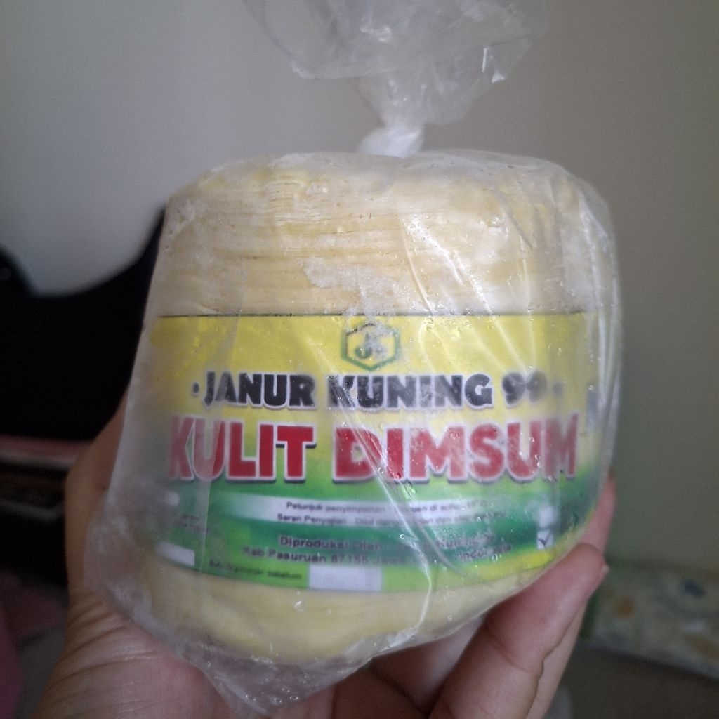 Kulit Dimsum Kuning merk Janur Kuning 99 / JK99