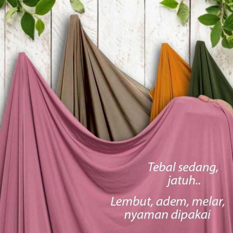 Kain Spandek Jersey Kiloan Untuk Gamis, Hijab, Kerudung, span, background, backdrop, 1 kg 3 meter