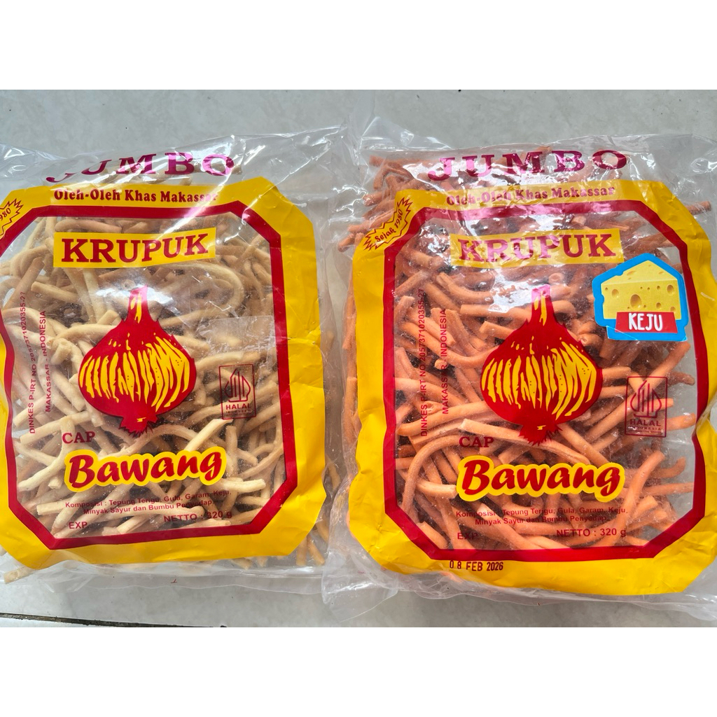 

KRUPUK BAWANG Cap Bawang