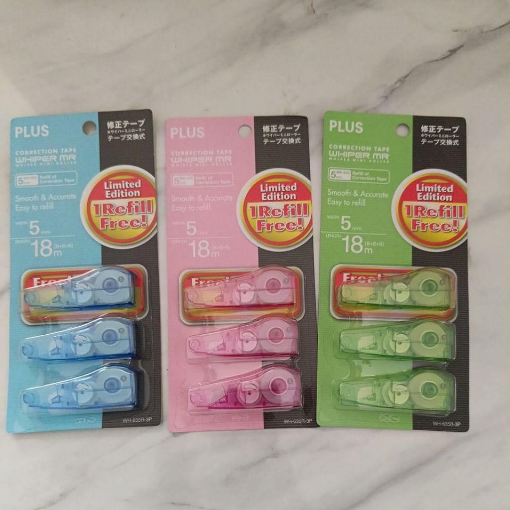 

Refil Correction tape Isi 3 Plus WH-635