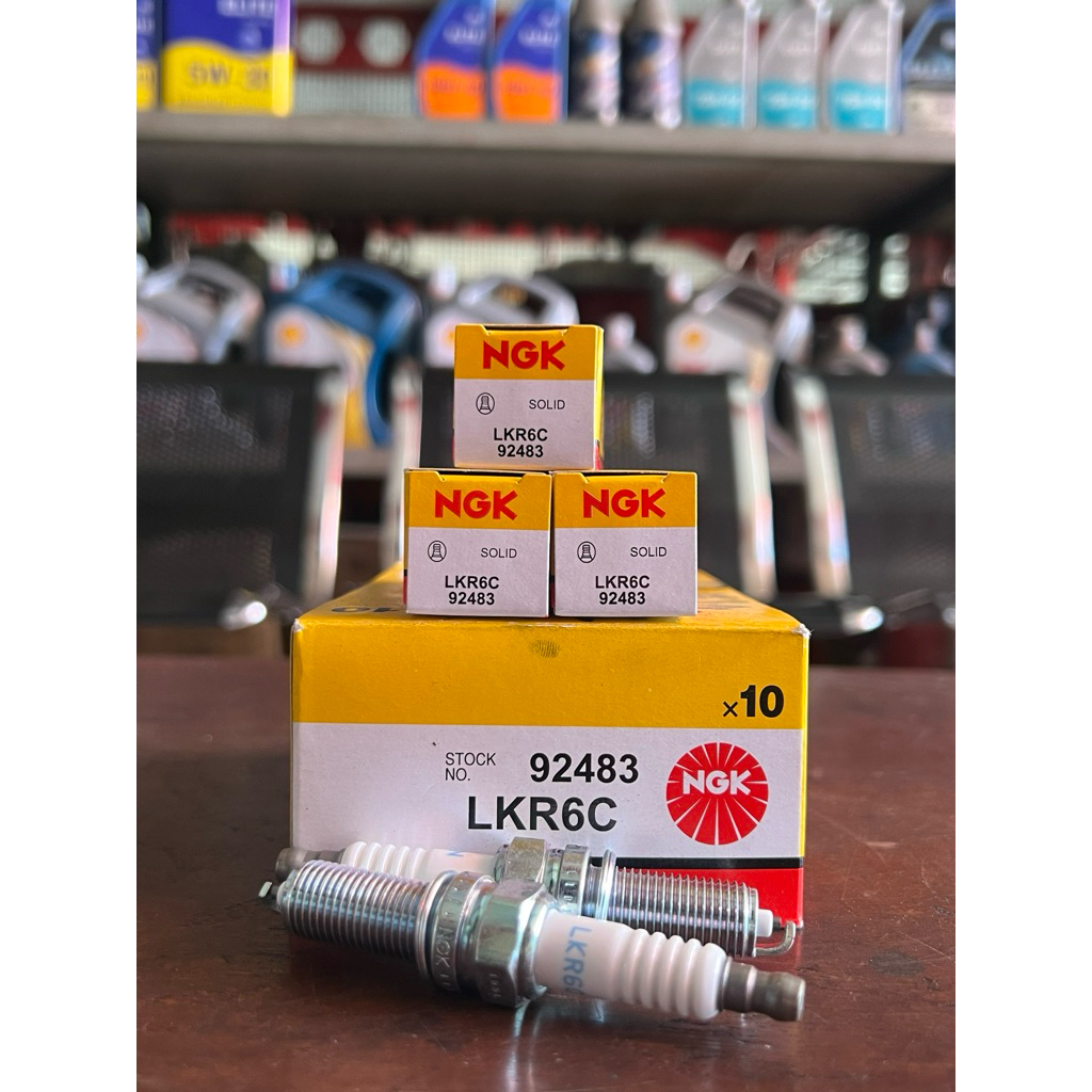 Busi NGK Toyota Agya 1.0 Daihatsu Ayla 1.0 - Sigra 1.0 - Busi NGK LKR6-C