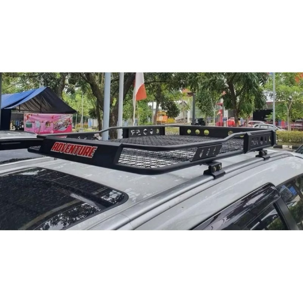Roofrack Adventure Rak Mobil Pajero & Fortuner Bagasi Atas Rack Bracket Tanpa Crossbar