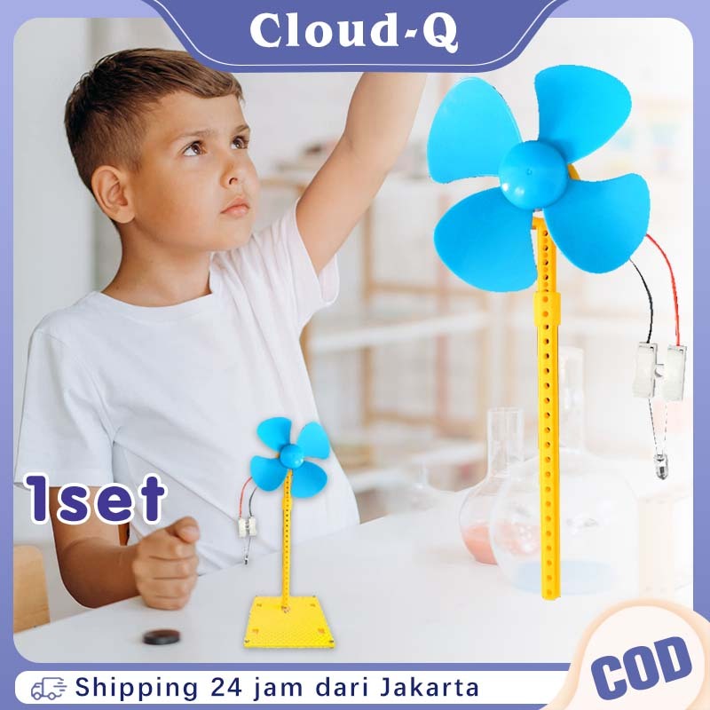 DIY Merangkai Wind Turbine / Turbin Angin Generator Listrik / Dinamo Turbin Angin