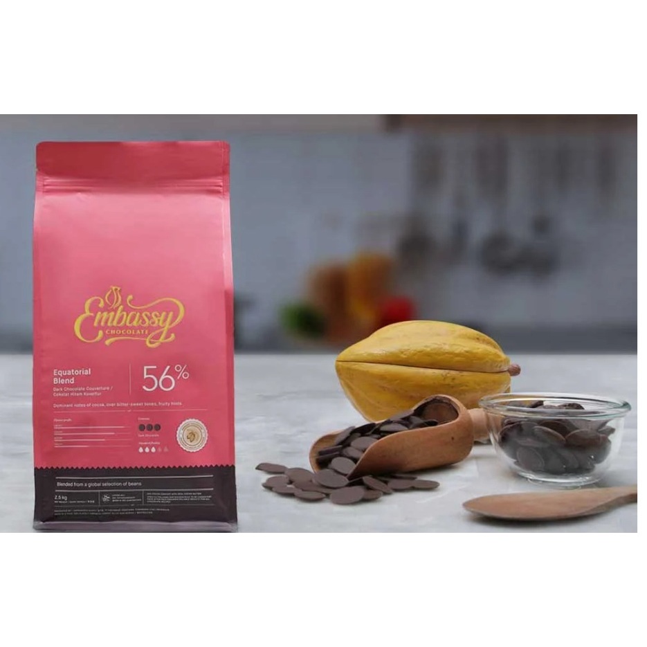 

COKLAT KOIN TULIP EASYMELT DARK HESTIA 56% 250gr coverture