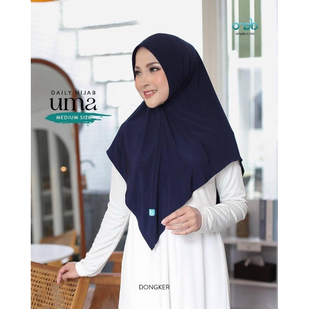 Daily Hijab Uma Medium by Oneto | daily hijab oneto | daily hijab branded | hijab daily | hijab jers