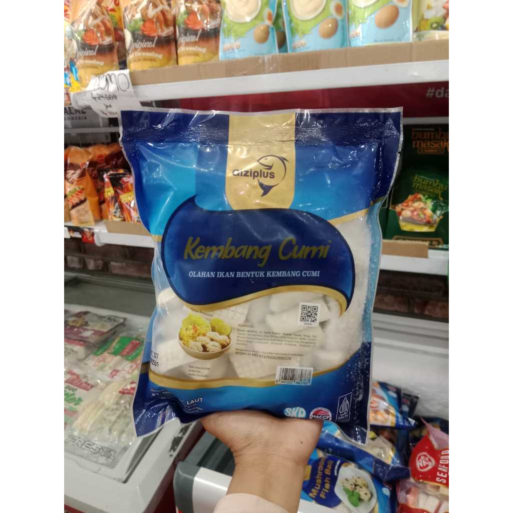GiziPlus Kembang Cumi 500gr Halal Frozen food