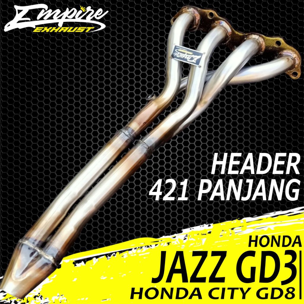 Header Honda Jazz GD3 Idsi Vtec City GD8 421 Panjang Empire Exhaust
