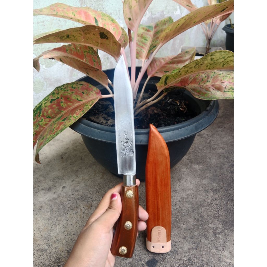 Pisau Cap Garpu Herder Solingen