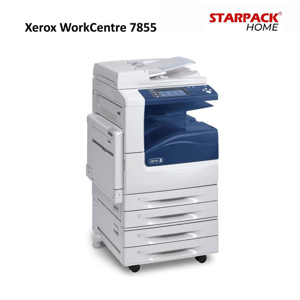 Mesin Fotokopi Warna A3+ Xerox WorkCentre 7855 – Rekondisi Siap Produksi