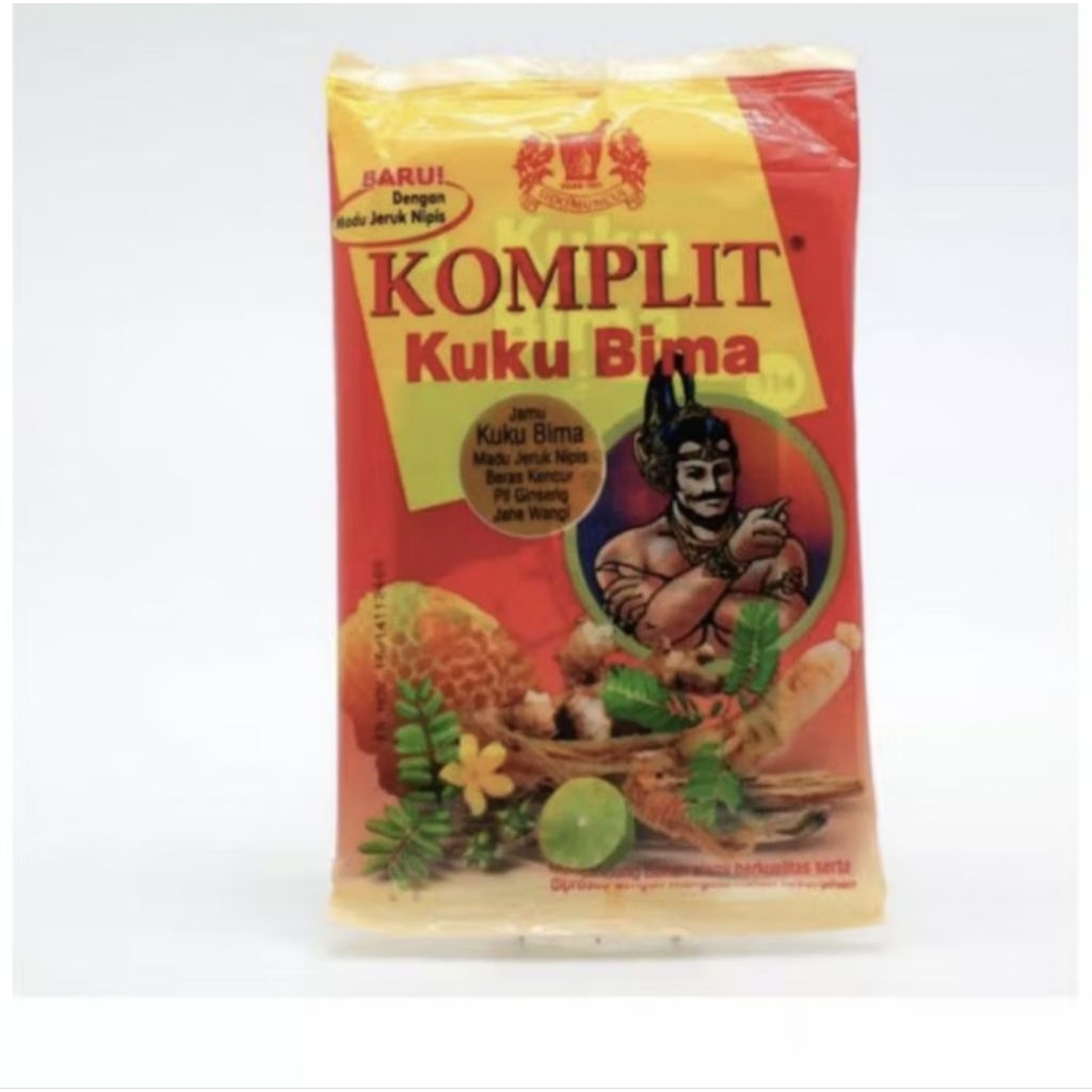 

(Per 10 Sachet) Komplit Kuku Bima Jeruk Nipis
