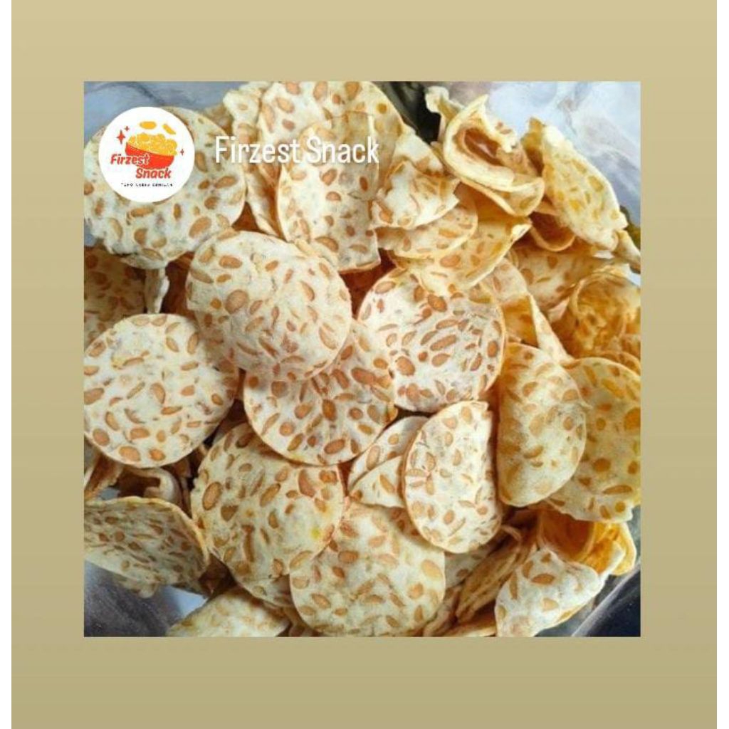 

[FIRZEST] Keripik Tempe Gurih Renyah, Berat : 1 kg, 500 gr, dan 250 gr.