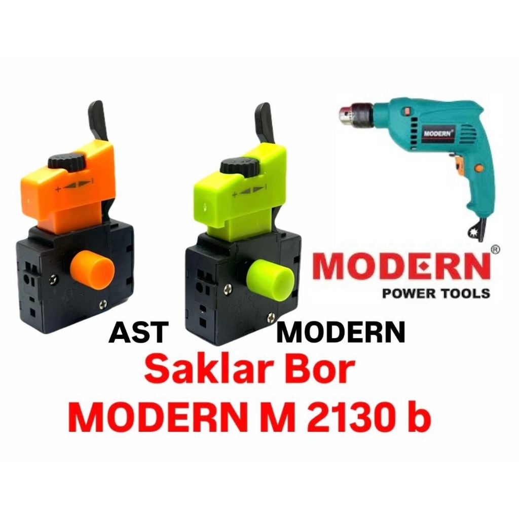 MODERN Saklar m2130 m2130b mesin bor 13mm