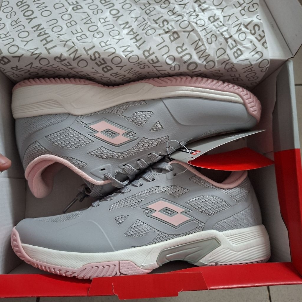 Hot Product Sepatu Tenis Lotto Enrico Jr Grey Tennis Shoes Lotto Enrico Jr Abu