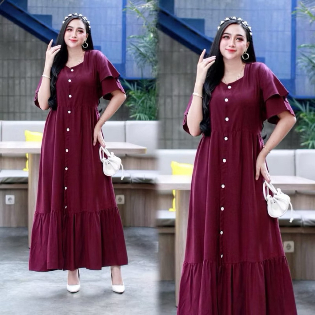 DASTER AZALEA DASTER POLOS DASTER SUSUN DASTER KANCING DEPAN BUSUI BUMIL