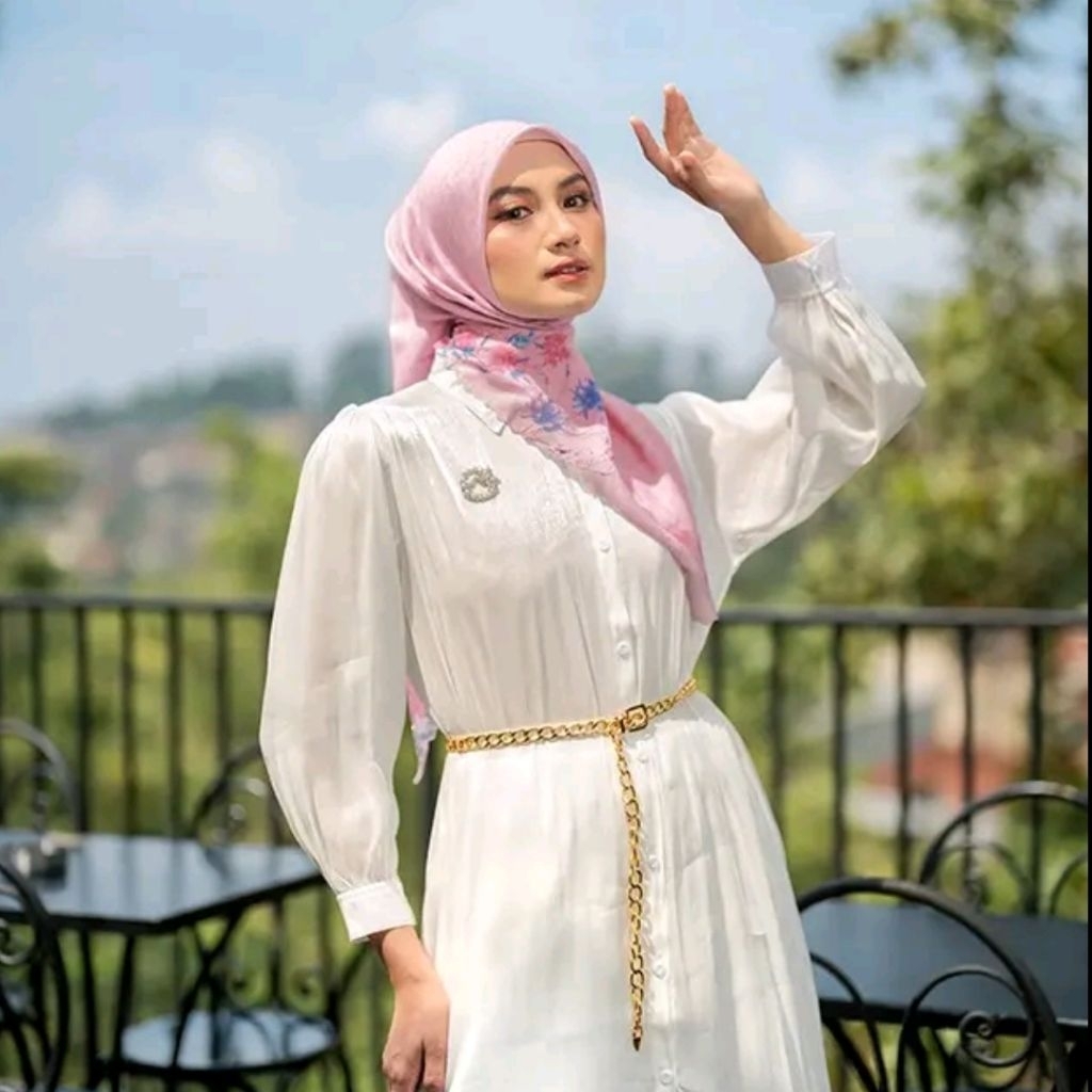 Motif Floragram Hijab custom nama logo brand sendiri bahan voal ultima ultrafine jilbab kerudung voa