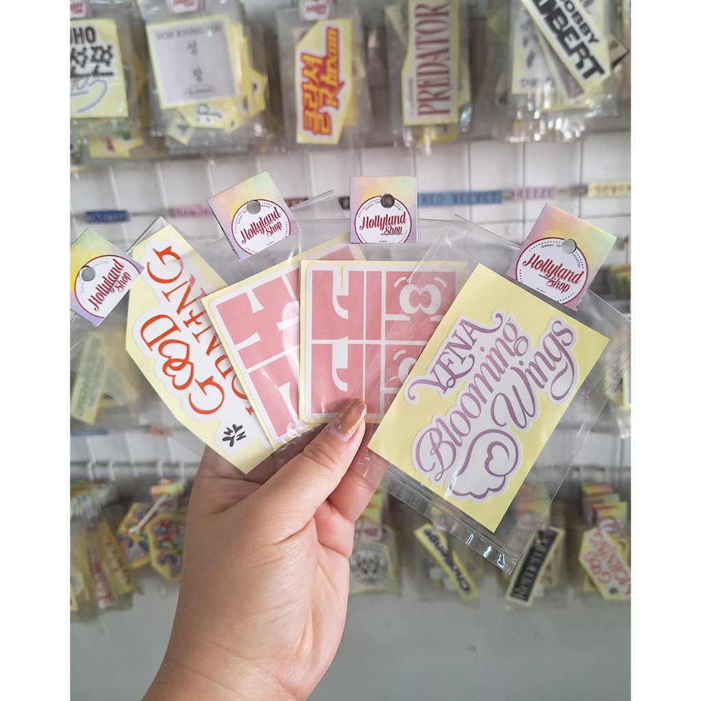 

Sticker Choi YENA Logo part 1 (5pcs Stiker) Unofficial