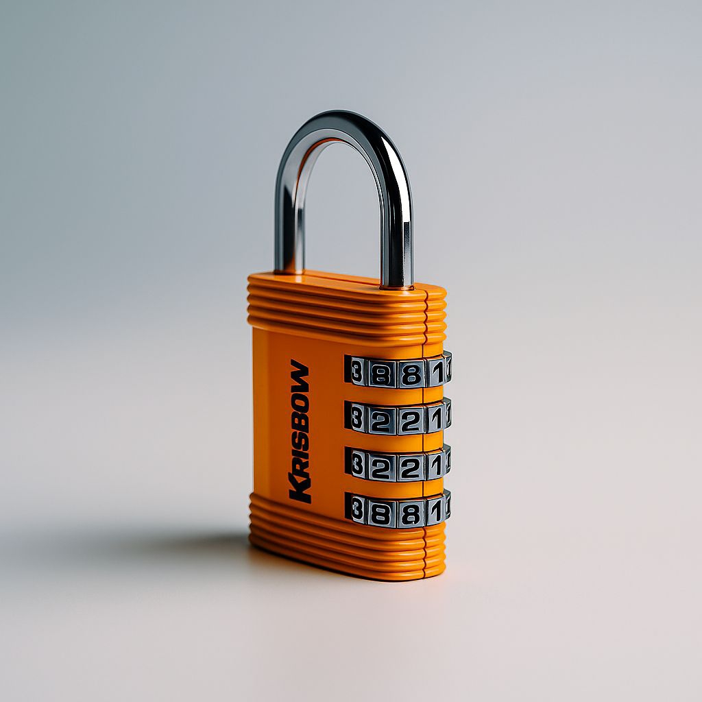 Krisbow Gembok Sandi 4 Angka Kombinasi