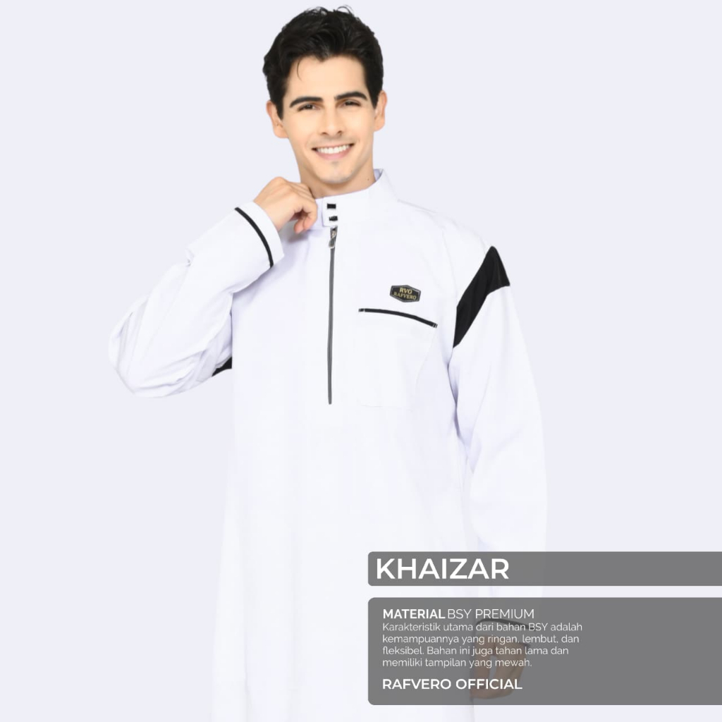 Gamis Pria Khaizar Original Rafvero