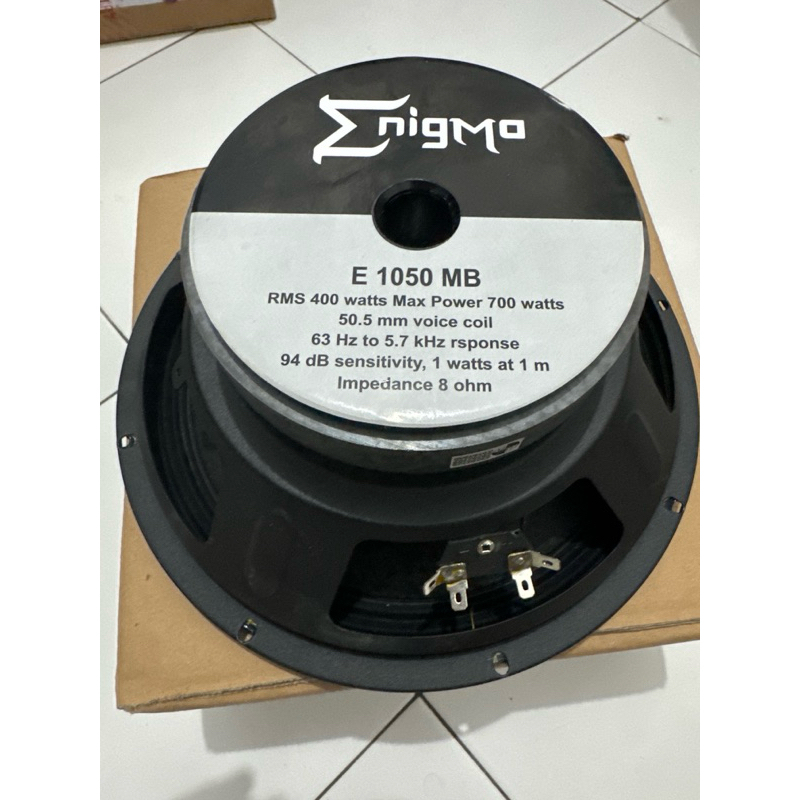 Speaker ENIGMA 10INCH E1050MB E 1050 MB Middle / Speaker 10 Inch Middle