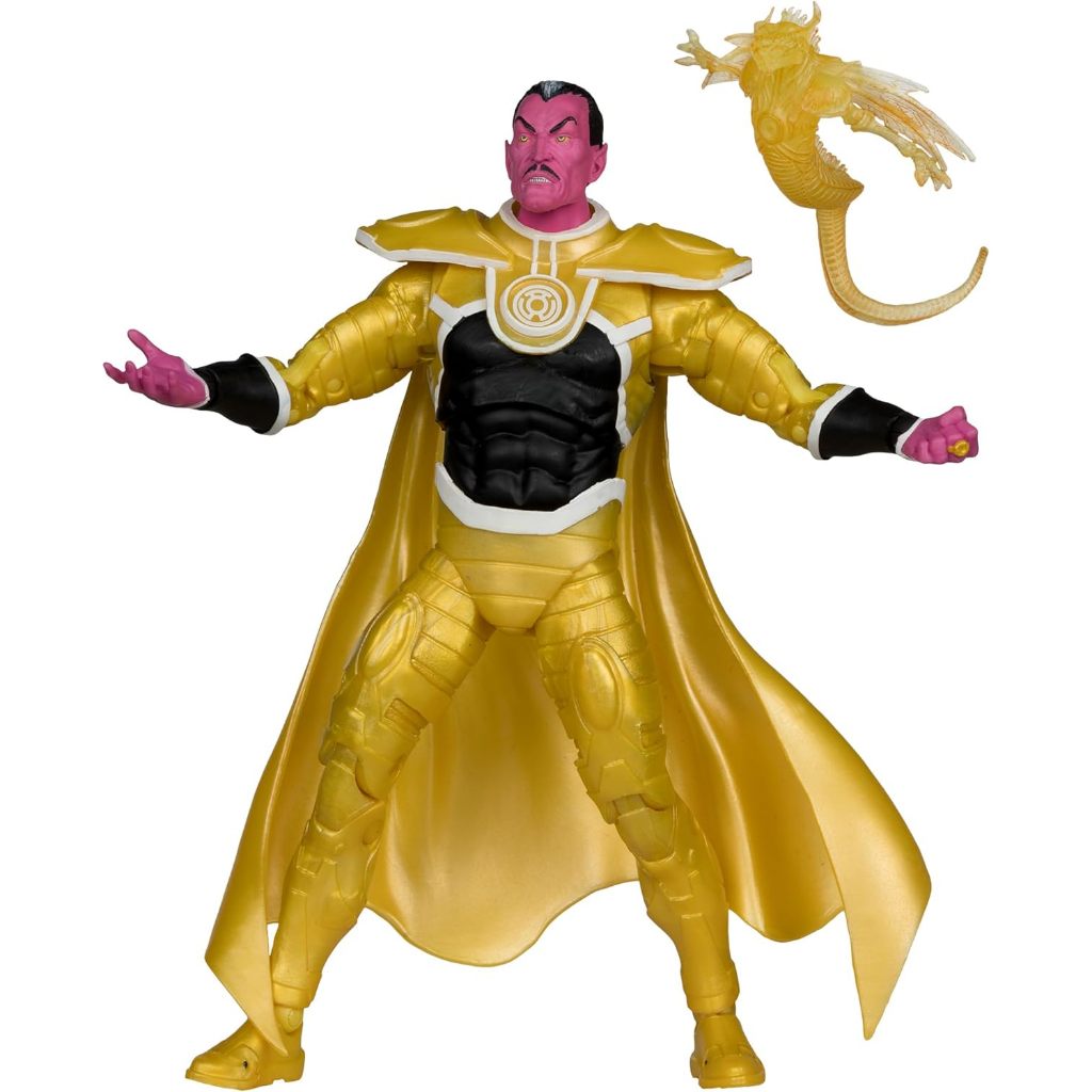 McFarlane DC Multiverse Sinestro (Parallax) (Green Lantern) Gold Label 7in Action Figure Toys