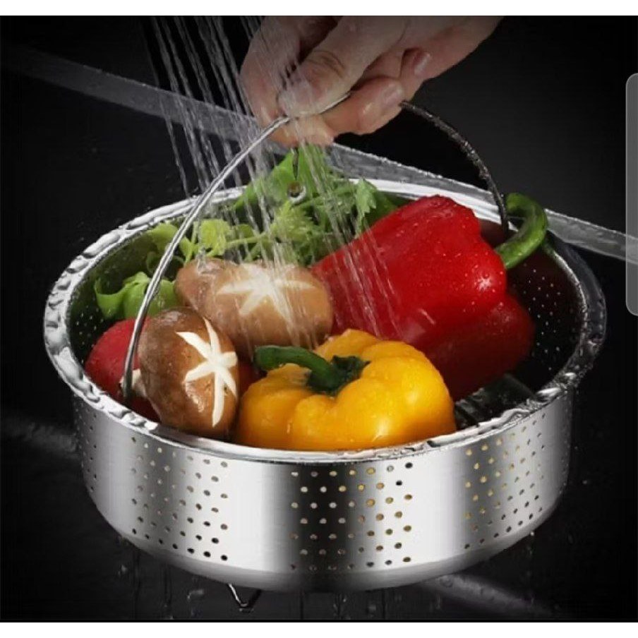 Saringan Magic com saringan rice cooker low carbo