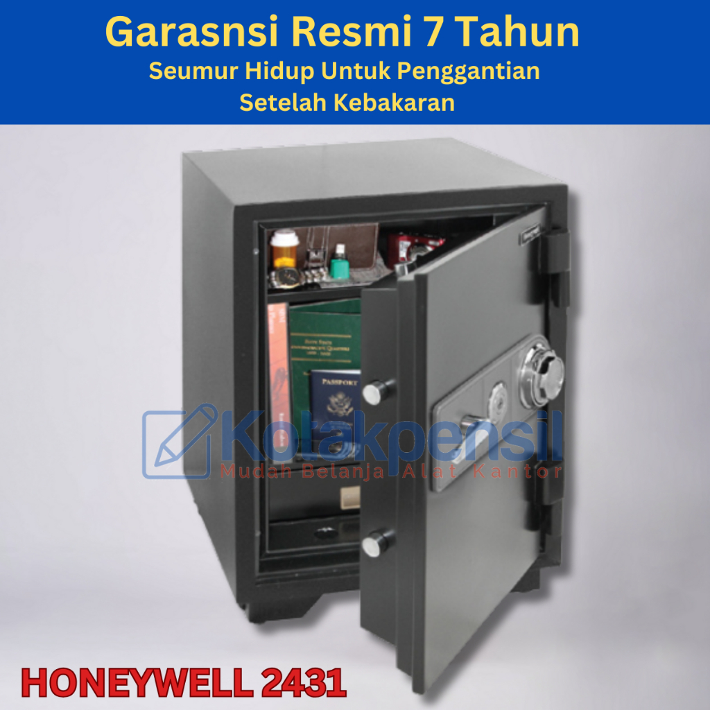 Brankas HONEYWELL 2431 | Brankas Dokumen | Brankas Uang dan Emas Tahan Api | Bragkas Berangkas