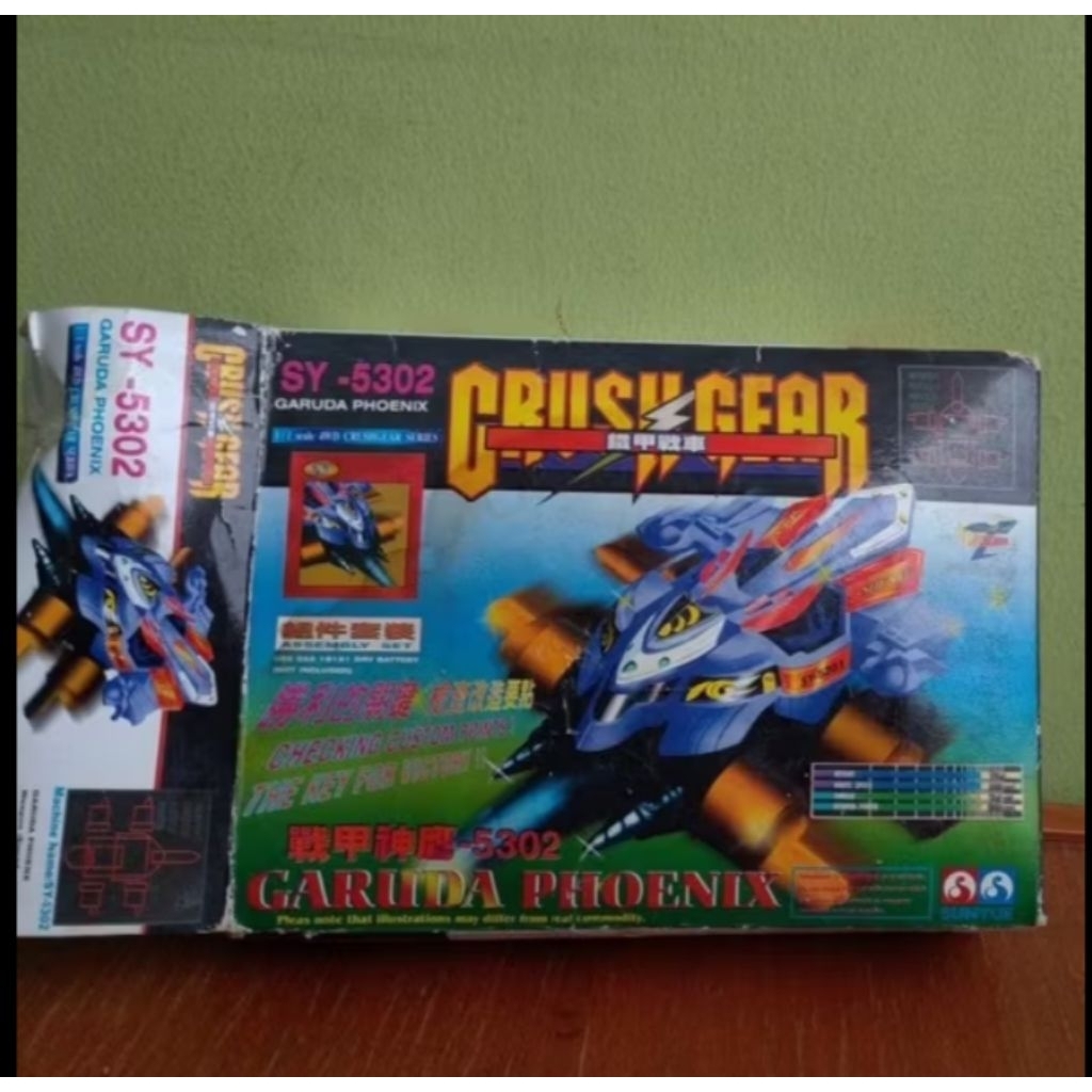 | MAINAN | MOBIL CRUSH GEAR | GARUDA PHONIX |