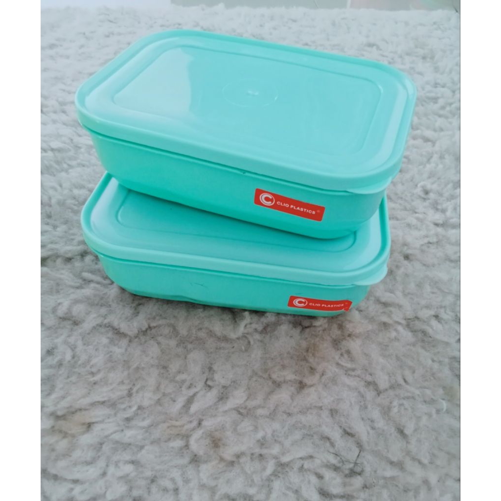 Clion Plastik  Kotak Makan Sekat 2 / Tempat Bekal Anak