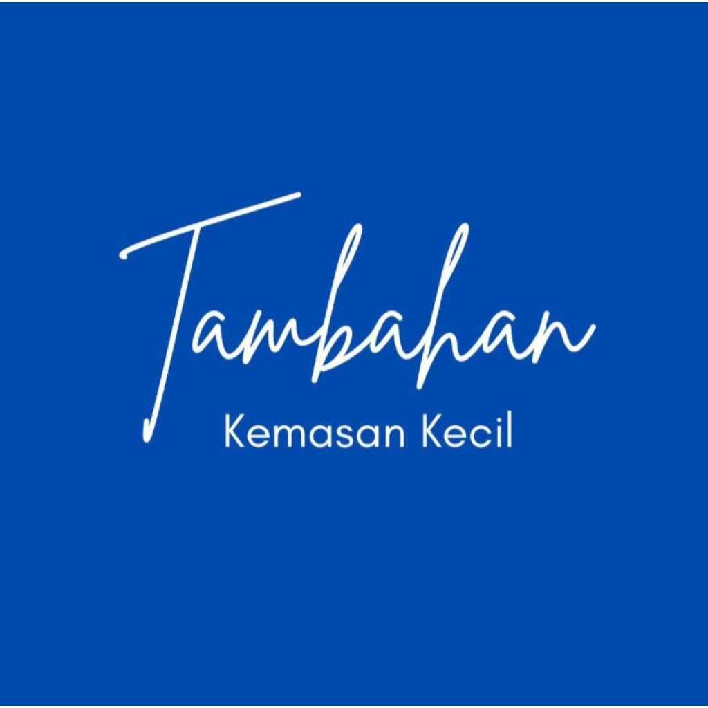 

Tambahan Kemasan Kecil
