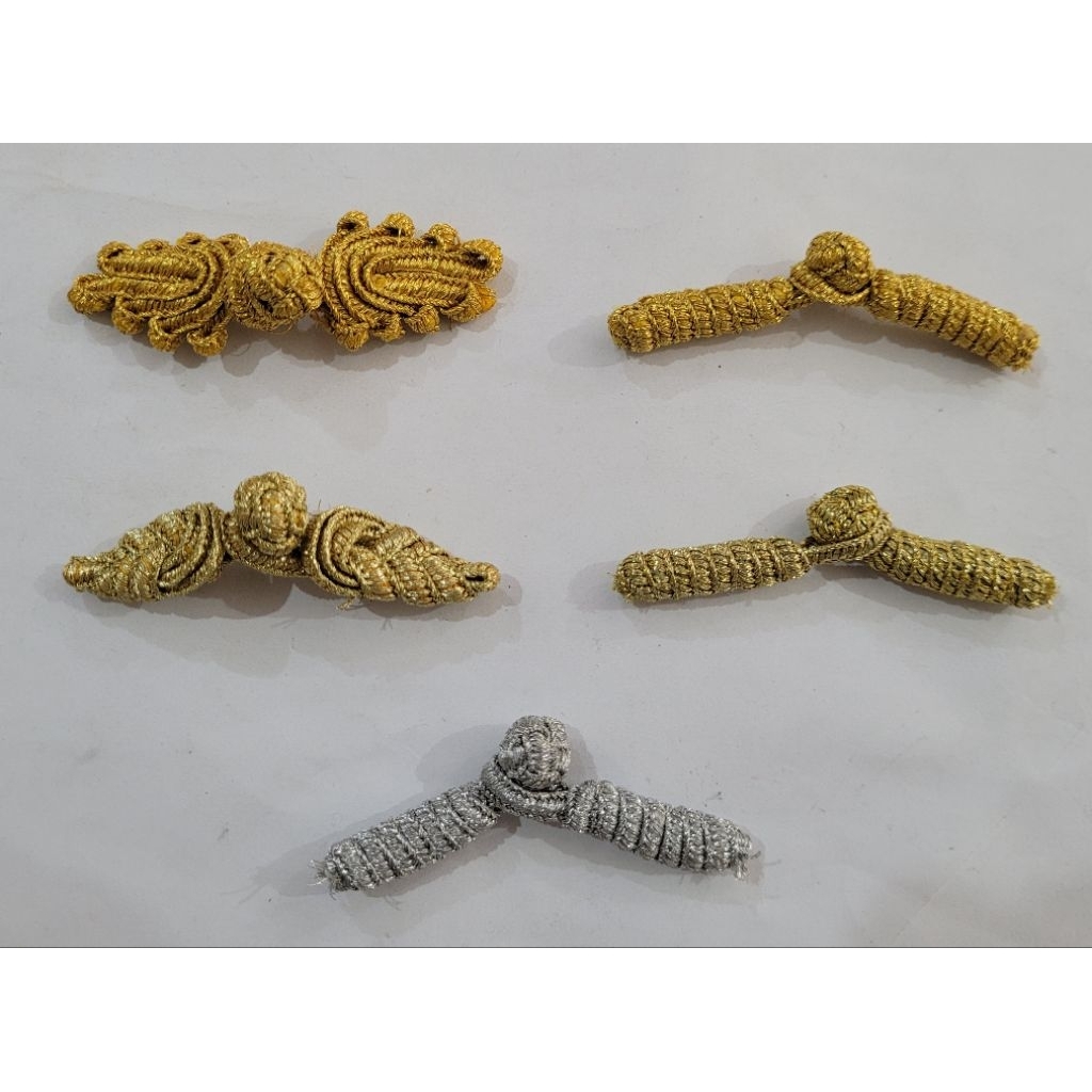 Kancing Shanghai Emas Perak . kancing kait china sanghai . pcs