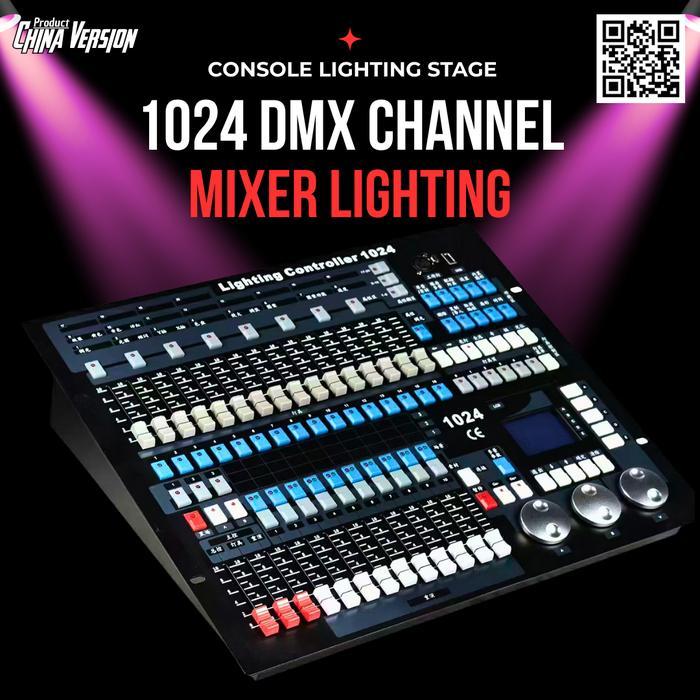 MIXER LIGHTING STAGE DMX512 Stage Light Controller Dongle 1024 Channel