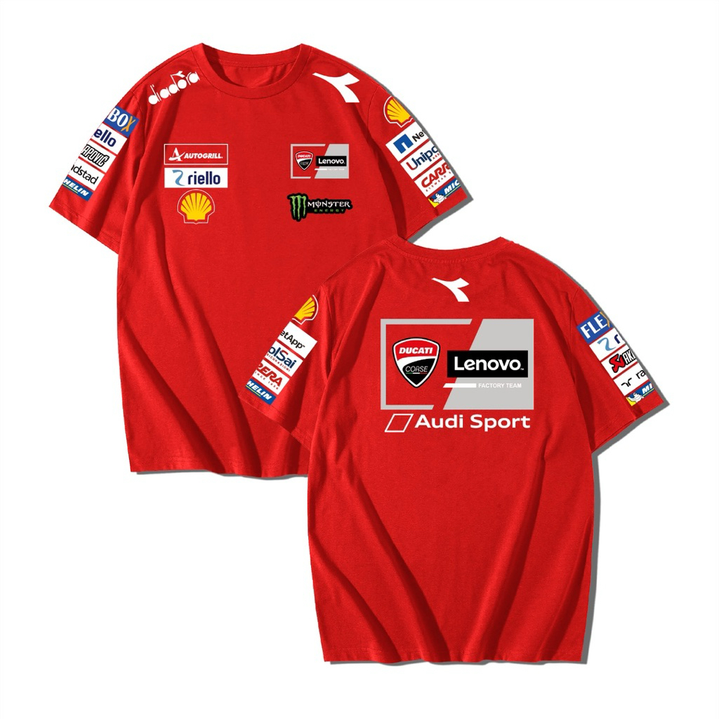 Tshirt Kaos Ducati Lenovo MotoGp Racing Team 2025
