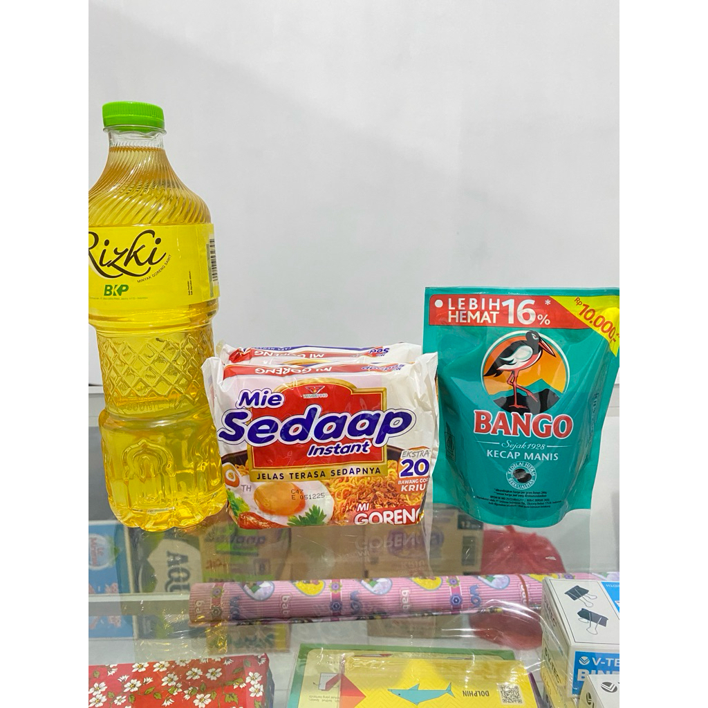 

Paket lengkap minyak goreng riski