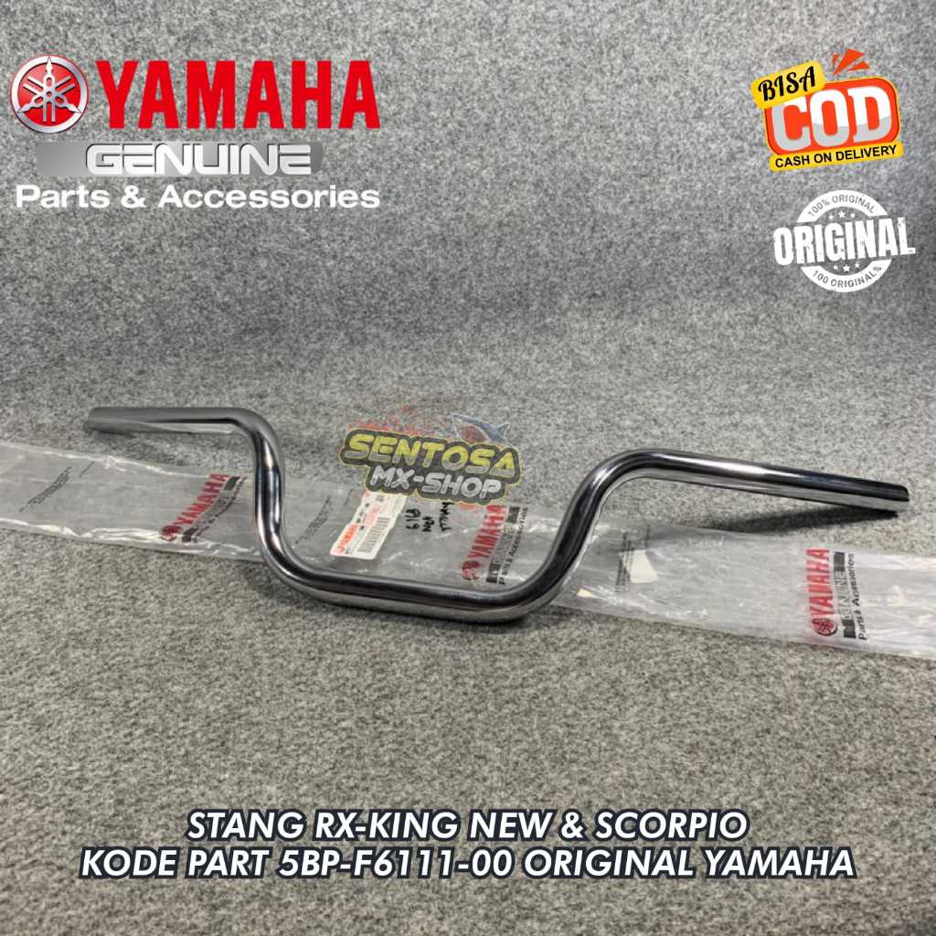 ( YAMAHA ORIGINAL ) STANG / STIR RX KING | SCORPIO CHROME 5BP-F6111-00 ORIGINAL YAMAHA GENUINE PART