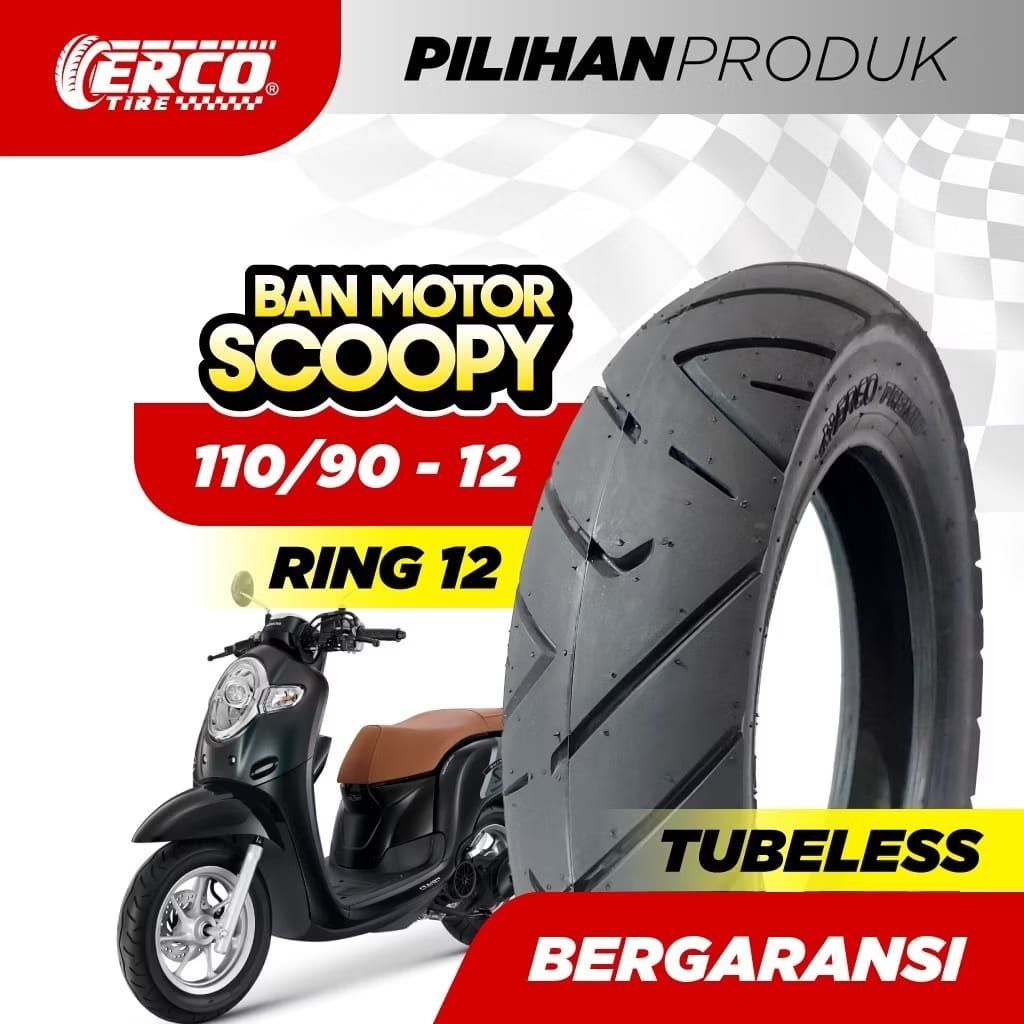 PROMO ban belakang metik ukuran 110/90-12 tubles scopy,Genio,beat street,Fazio dll