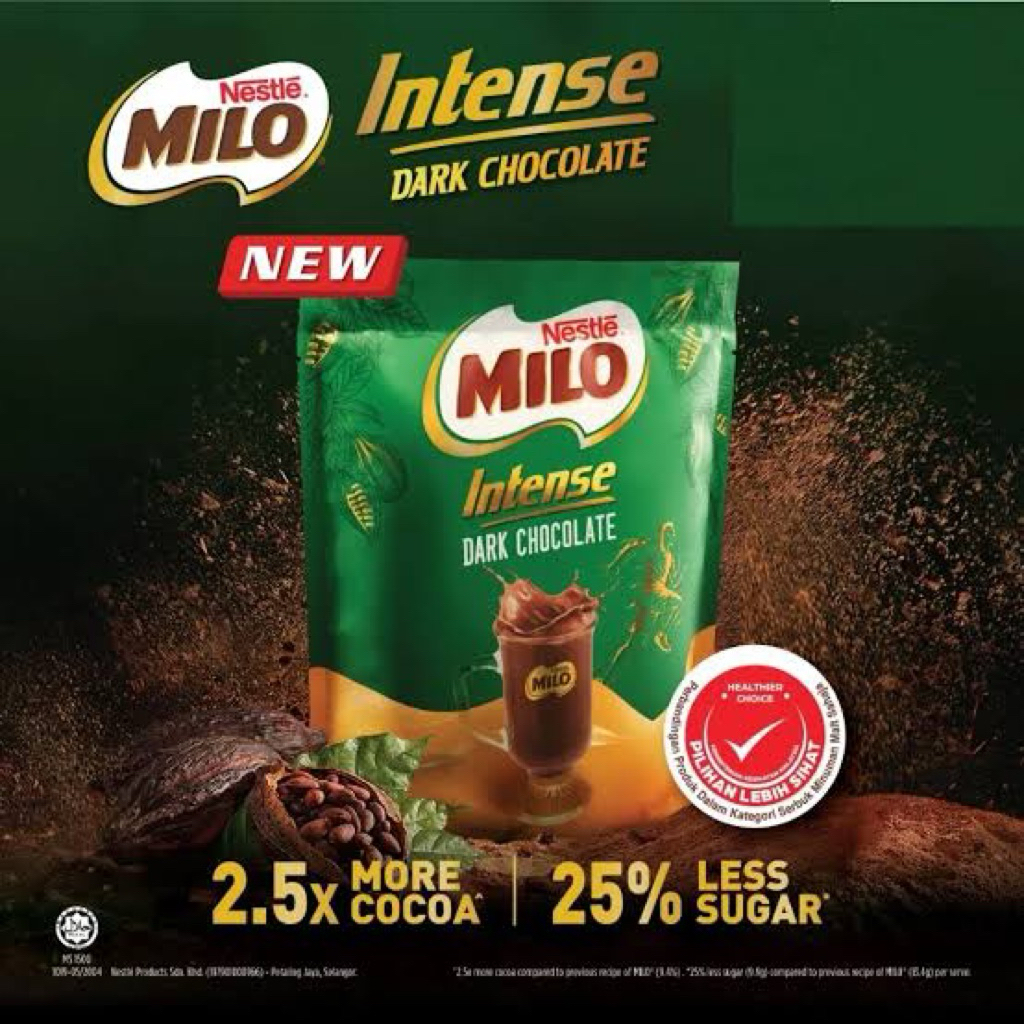 

Milo Intense Dark Choco sachet