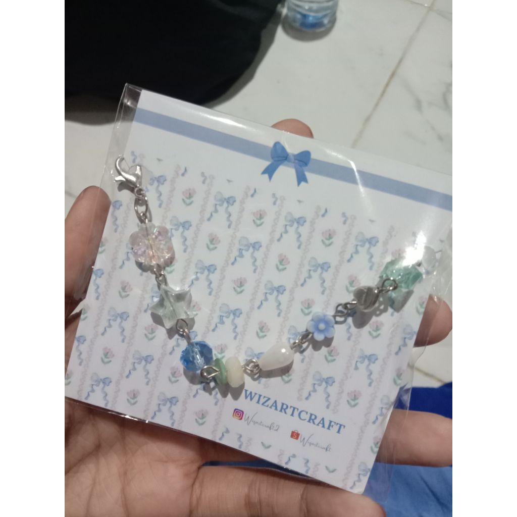 blue ocean bracelet (gelang biru laut)