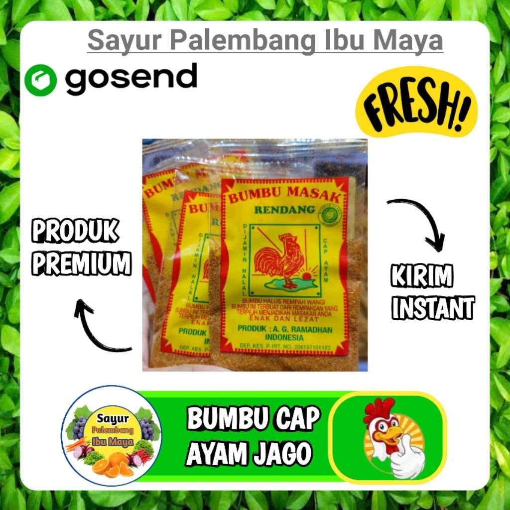 

Bumbu Kering Cap Ayam Jago - Sayur Palembang