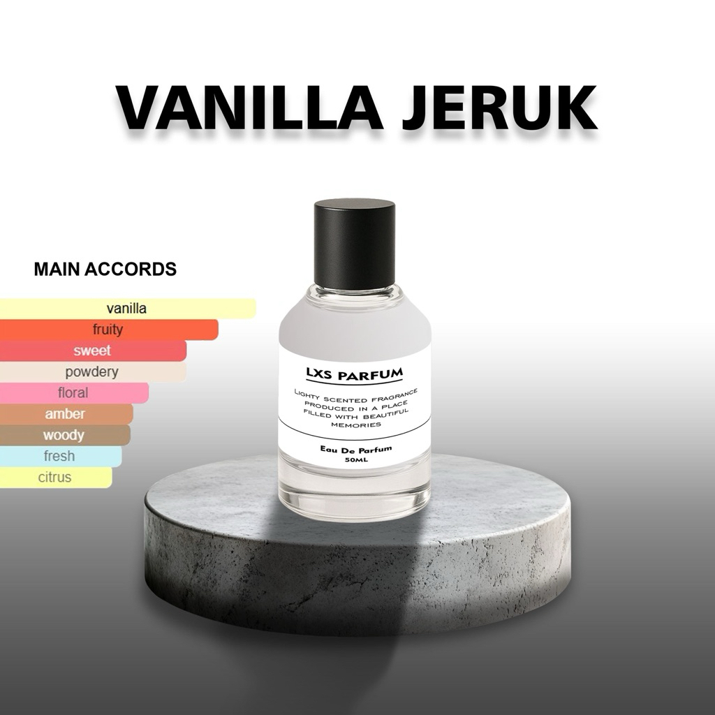 Luxus parfum Vanilla jeruk