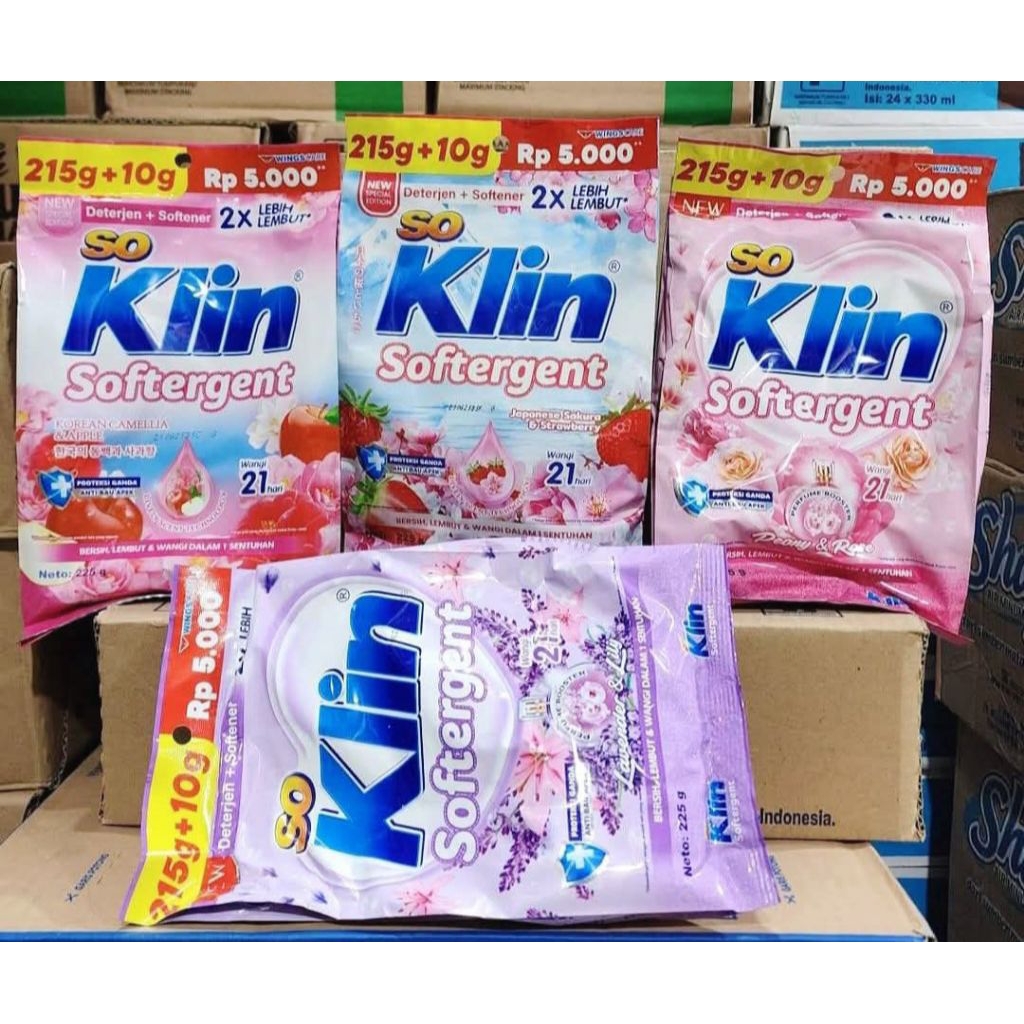 soklin bubuk 5000 softergent