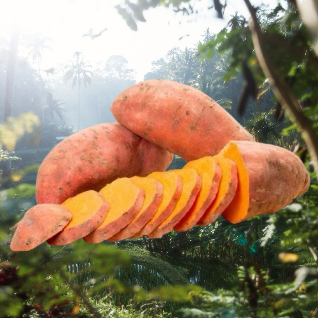 

Ubi Madu Oren Sweet Orange Potato Bagus Untuk Diet dan untuk bayi dan cocok untuk cemilan. suda di cuci 1Kg
