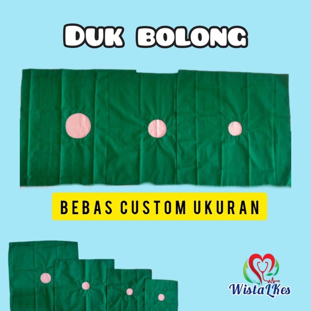 Duk lubang 60x60 duk bolong (bisa custom lubang)