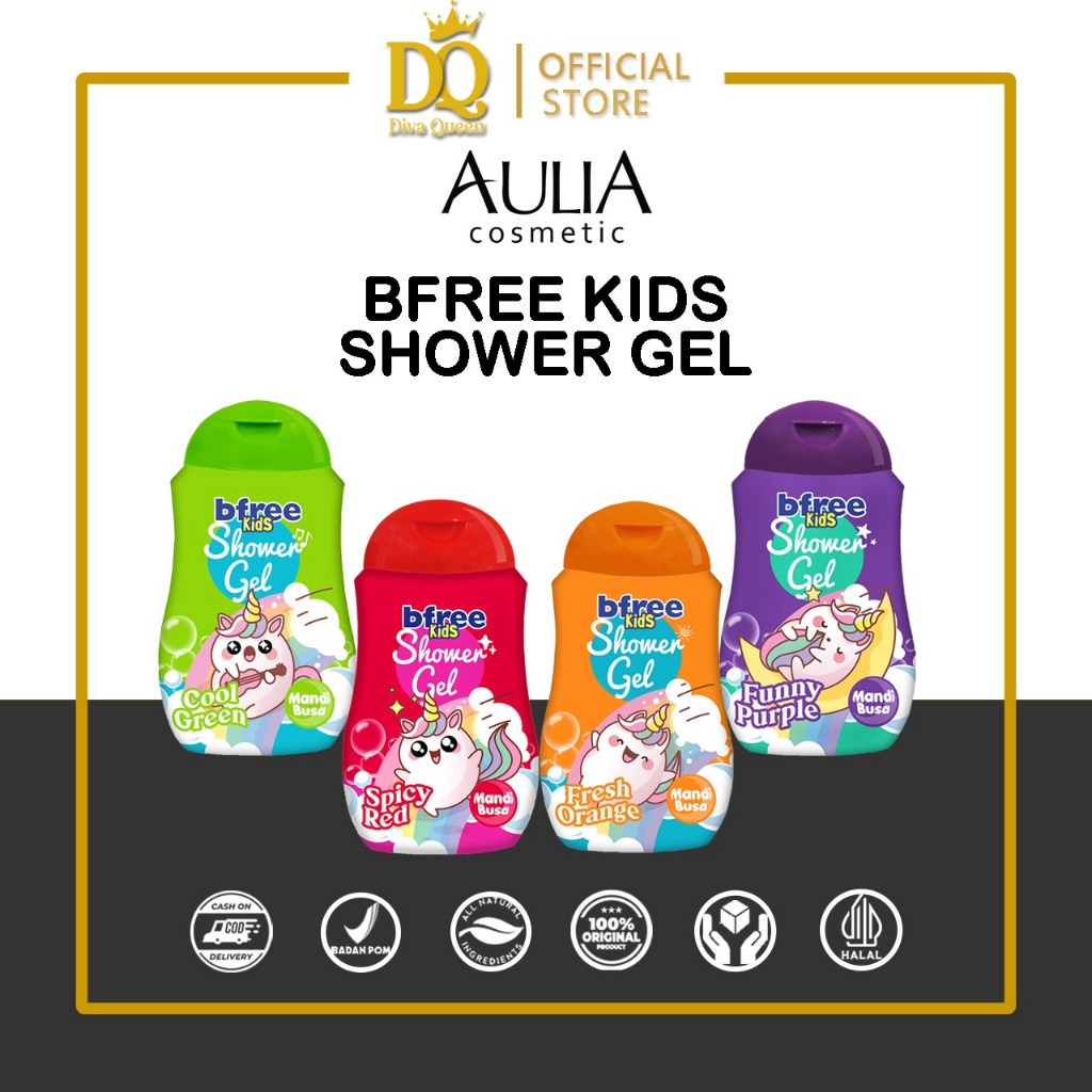 AULIA BFREE KIDS SHOWER GEL