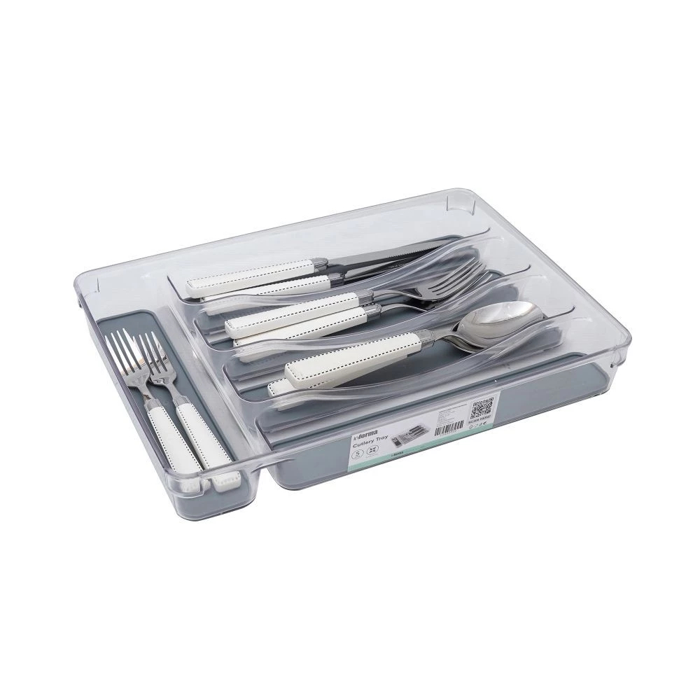 INFORMA RAVE CUTLERY TRAY Tempat Peralatan Makan Kitchen Organizer Cutlery Storage Holder Alat Makan