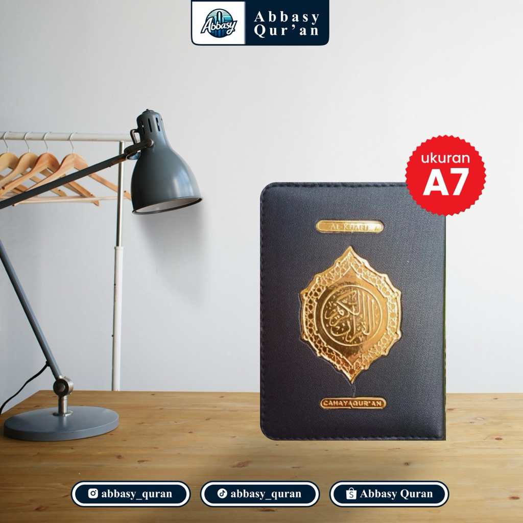 Alquran Saku Al-Khafif Resleting A7 Mini