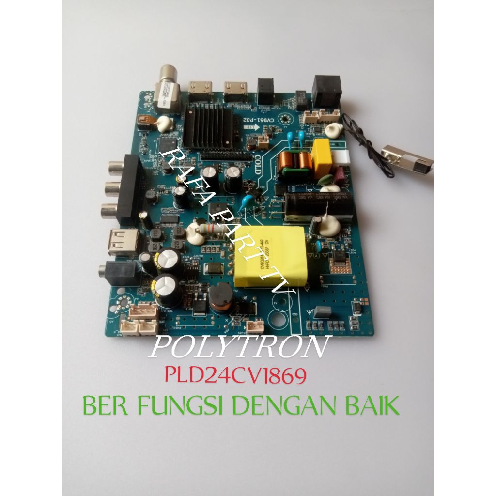 MB MAINBOARD TV POLYTRON PLD24CV1869