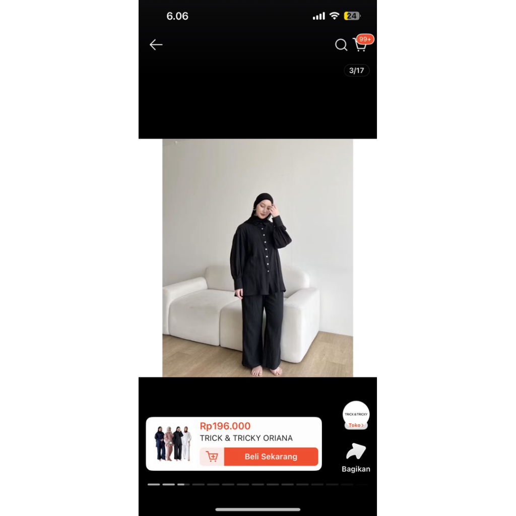 one set trick and tricky second preloved