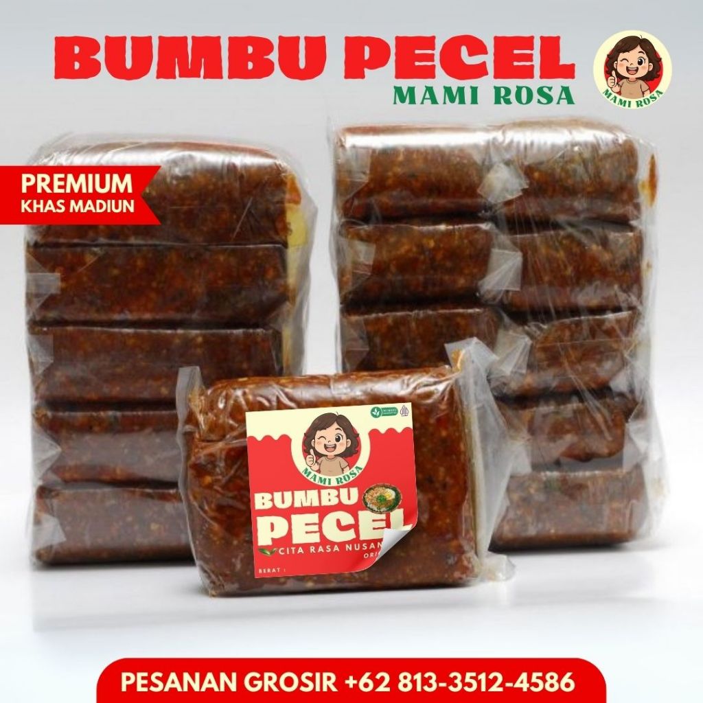 

Langsung kirim! Sambel Pecel Bumbu Pecel original Pecel madiun tanpa MSG Bumbu Kacang Murah